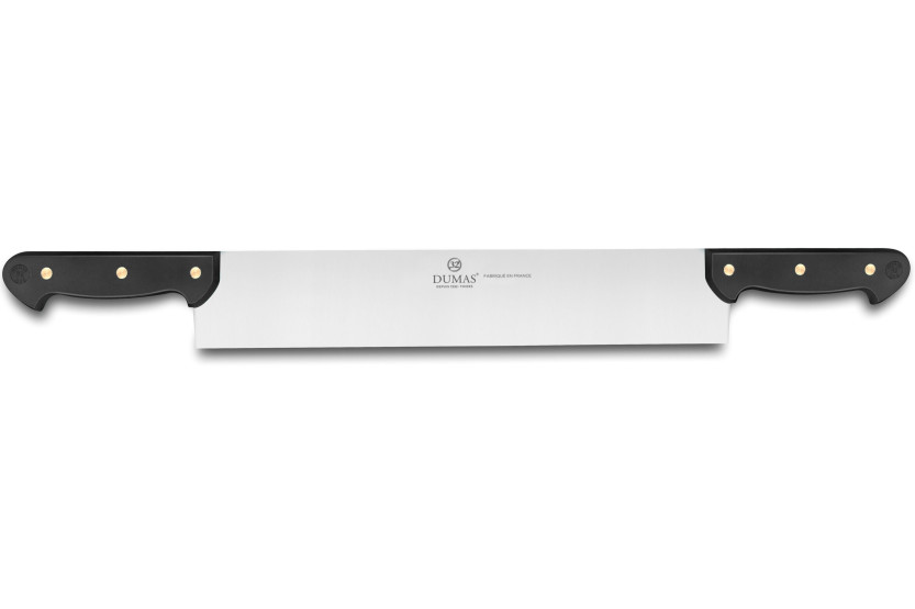 coltello da formaggio 2 manici rivettati 32 Dumas Affil nero 35 cm