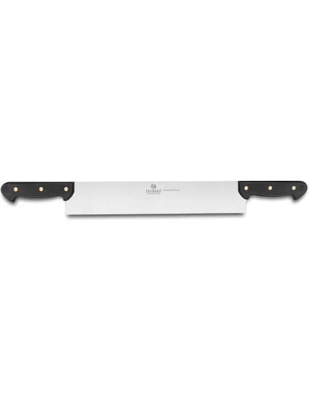 Käsemesser mit 2 vernieteten Griffen 32 Dumas Affil schwarz 35cm