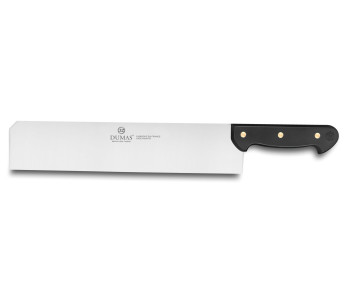 cuchillo para queso 1 mano 3 remaches 32 Dumas Affil negro - 28cm