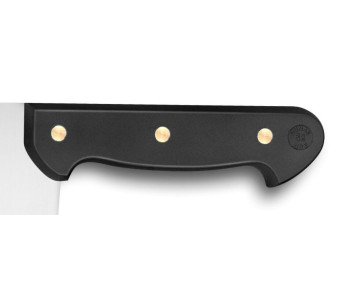 cuchillo para queso 1 mano 3 remaches 32 Dumas Affil negro - 28cm 2