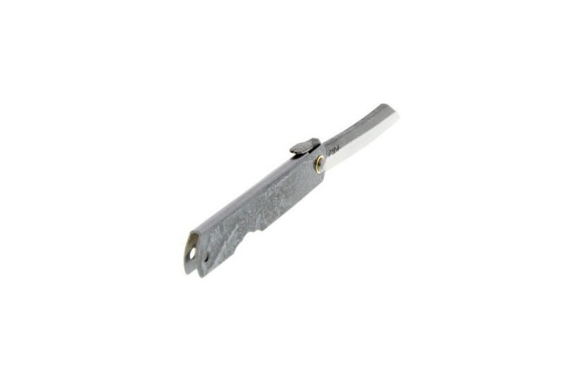 Higonokami 2672 vouwmes koolstofstaal gegraveerd heft 10cm bruin