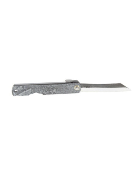 Higonokami 2672 vouwmes koolstofstaal gegraveerd heft 10cm bruin