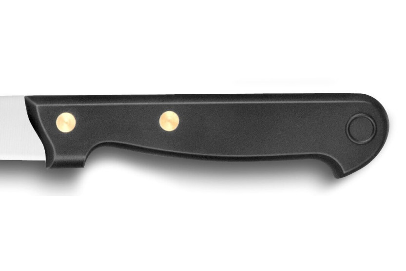 Laks-/skinkniv 32 Dumas Affil 30cm 2 nagler håndtak, fleksibelt med granton eggblad