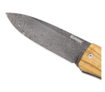 LionSteel Opera taittoveitsi Damascus teräs 10cm kahva + pitsi 2