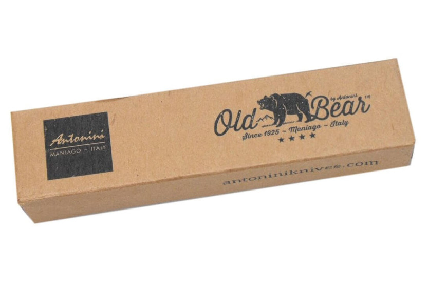 Old Bear Total Black laminated ayous wood handle craft knife