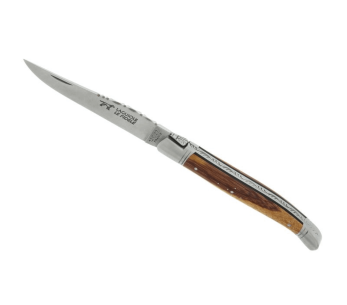 Laguiole taittoveitsi LE FIDELE Sandvik teräs käärmepuukahva 12cm