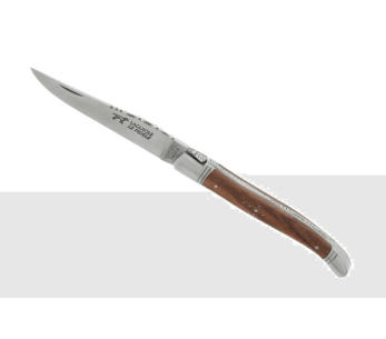 Coltello pieghevole Laguiole LE FIDELE Acciaio Sandvik 12 cm Manico in noce