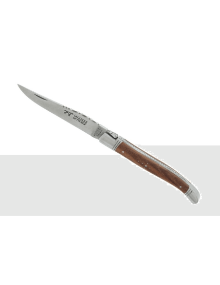Laguiole LE FIDELE foldekniv Sandvik-stål håndtak i valnøtt 12 cm