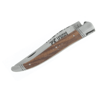 Laguiole LE FIDELE navaja plegable acero Sandvik 12cm mango nogal 2