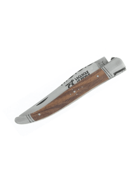 Laguiole LE FIDELE folding knife Sandvik steel walnut handle 12cm