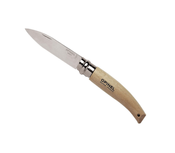 Opinel VRI n°8 coltello da giardino 8,5 cm lama in acciaio inox manico in faggio