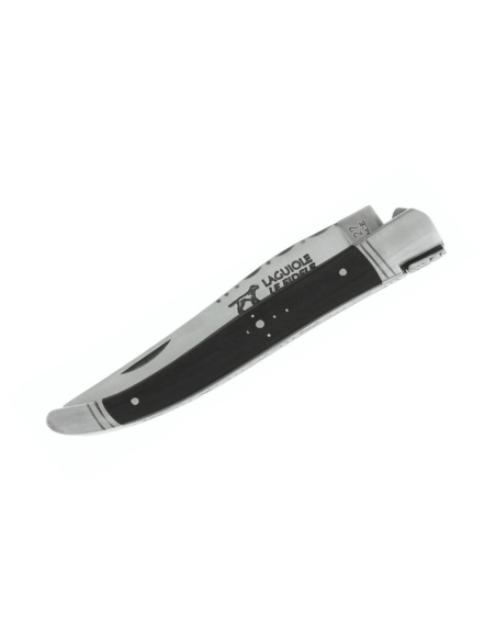 Laguiole LE FIDELE folding knife Sandvik steel ebony handle 12cm