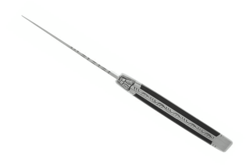 Laguiole LE FIDELE navaja plegable acero Sandvik mango ébano 12cm