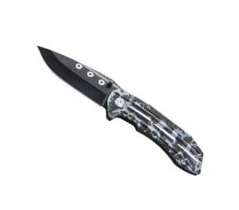 Herbertz foldekniv 583412 stålblad aluminiumsskaft kamuflasjedesign