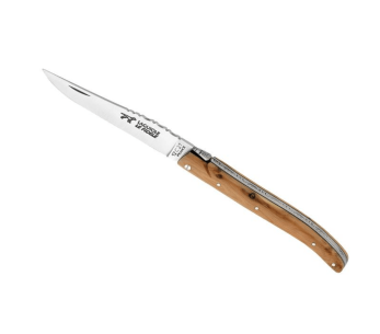 Laguiole taittoveitsi LE FIDELE Sandvik-teräs kataja puukahva 12cm