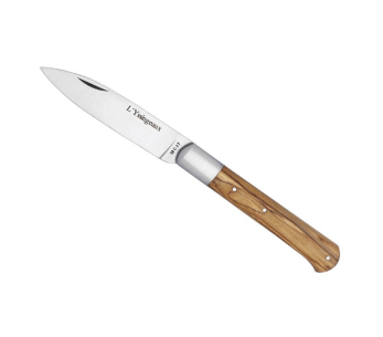 L'Yssingeaux LE FIDELE navaja plegable acero Sandvik mango de madera de olivo 10.5cm