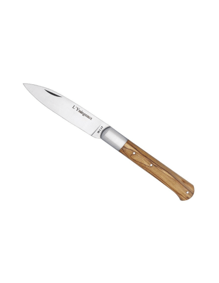 Klappmesser L'Yssingeaux LE FIDELE Sandvik-Stahl Griff Olivenholz 10,5cm