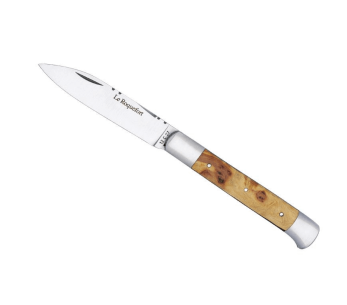 LE FIDELE Navaja plegable Le Roquefort Acero Sandvik mango enebro 11.5cm
