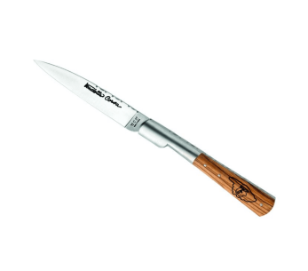 LE FIDELE Vendetta Corsa fällkniv Sandvikstål olivträhandtag 12,5cm