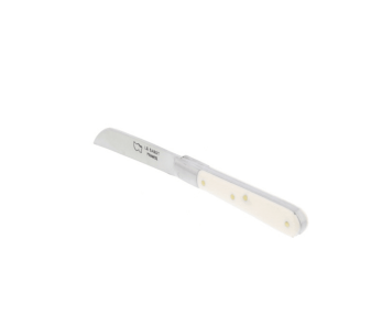 AU SABOT Faca dobrável Le Langres aço carbono cabo em marfim rodoide 9cm 2