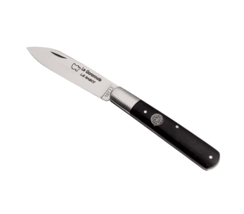 AU SABOT Navaja plegable Le Garonnais, acero Sandvik, mango de ébano, 10,5 cm