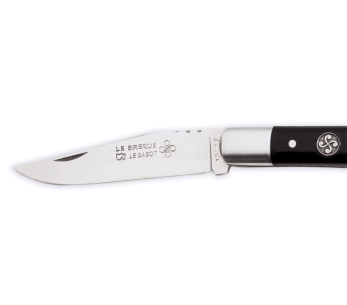 Au Sabot Le Basque navaja plegable acero Sandvik mango de ébano 11cm 2