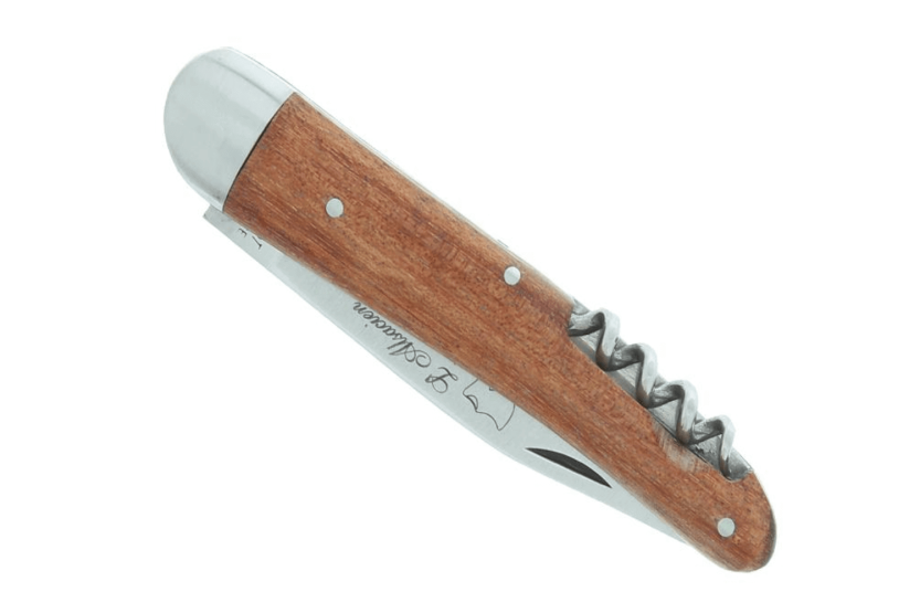 L'Alsacien Au Sabot foldekniv Kotibé-håndtag proptrækker 10cm