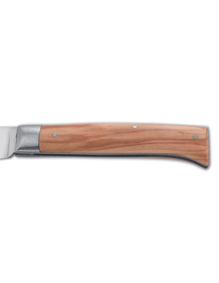 Au Sabot L'Alpin foldekniv Sandvik-stål håndtak i oliventre 10 cm