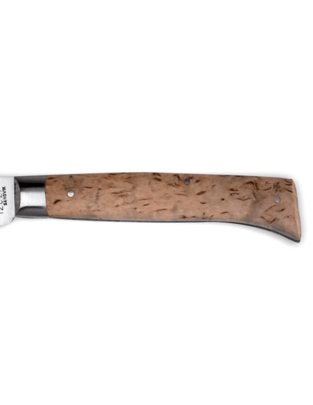 Au Sabot L'Alpin navaja plegable Acero Sandvik 10cm mango de abedul