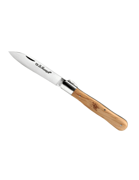 Au Sabot Le Provençal taittoveitsi Sandvik-teräs oliivipuinen kahva 12cm
