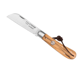 Au Sabot L'Armor taittoveitsi Sandvik teräs oliivipuu kahva 10.5cm