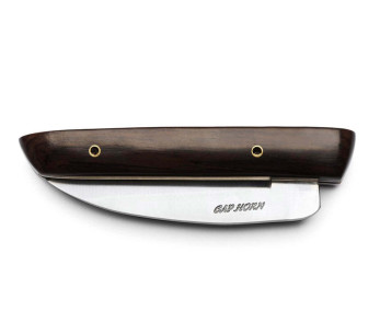 Cuchillo plegable Cap Horn Z100 acero inoxidable mango de ébano 12cm 2