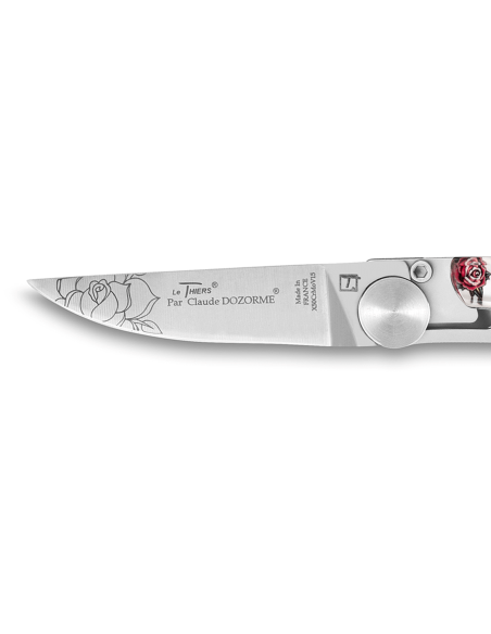 Claude Dozorme Le Thiers Liner Lock navaja plegable 10.5cm diseño cavalera