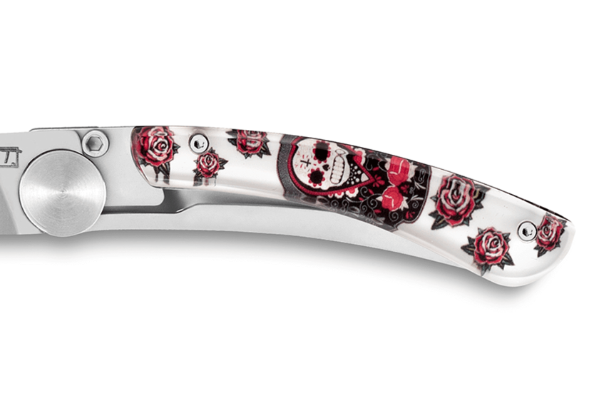 Claude Dozorme Le Thiers Liner Lock navaja plegable 10.5cm diseño cavalera