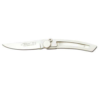Claude Dozorme Le Thiers Liner Lock navaja plegable todo acero inoxidable 10.5cm