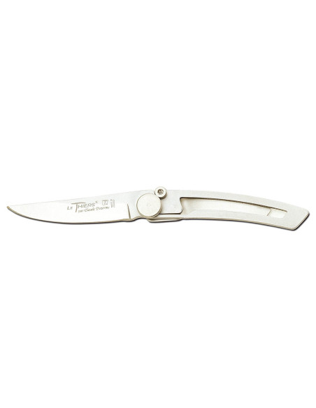 Le Thiers Liner Lock vouwmes Claude Dozorme geheel van roestvrij staal 10,5cm