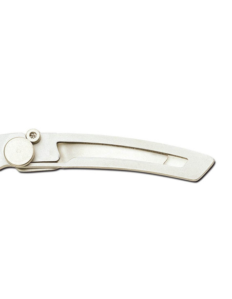 Le Thiers Liner Lock folding knife Claude Dozorme all stainless steel 10.5cm