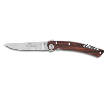 Le Thiers Liner Lock Claude Dozorme vallernia 12,5cm halvslipad fällkniv