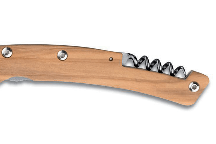 Le Thiers Liner Lock Claude Dozorme navaja plegable oliva 12.5cm