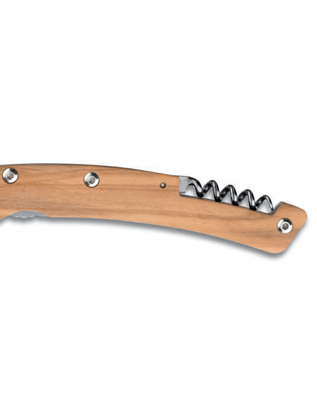 Le Thiers Liner Lock Claude Dozorme oliv fällkniv 12,5cm