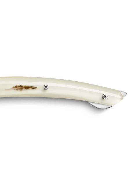 Le Thiers Verrou Claude Dozorme vouwmes met schildersveren handvat 12cm