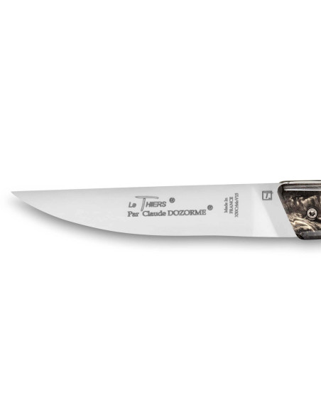 Klappmesser Le Thiers Verrou Claude Dozorme Stiel Fliege Angeln 12cm