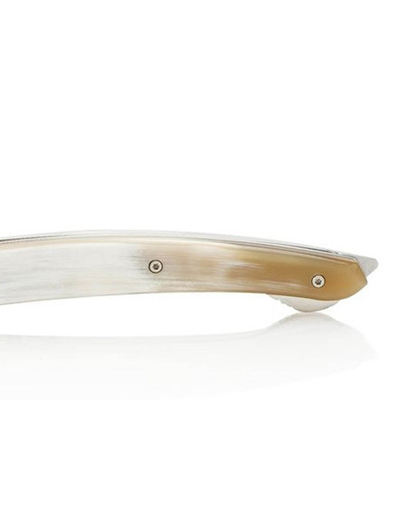 Le Thiers Verrou Claude Dozorme fällkniv 12cm ljust hornhandtag