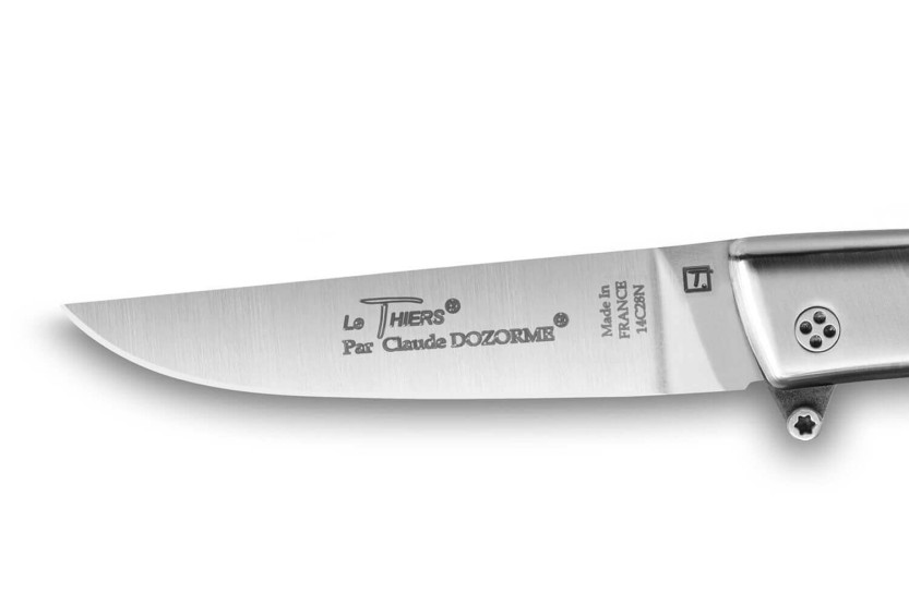 Faca dobrável Le Thiers Secure Claude Dozorme 11cm cabo em ébano