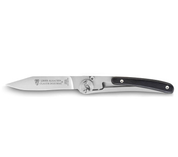 Claude Dozorme Navaja plegable alsaciana 11,5cm mango de ébano