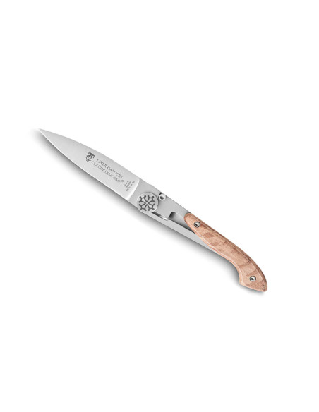 Capucin Claude Dozorme folding knife 12cm green oak handle