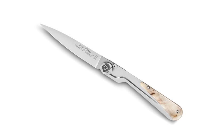 Claude Dozorme Vendetta fällkniv 11cm ramhornshandtag
