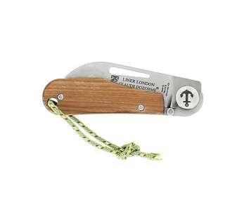 Liner London taittoveitsi Claude Dozorme 11cm teak kahva 2