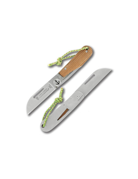 Liner London foldekniv Claude Dozorme 11 cm teakhåndtak