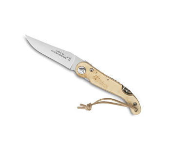 Claude Dozorme Laguiole fällkniv 12cm björkträhandtag med korkskruv
